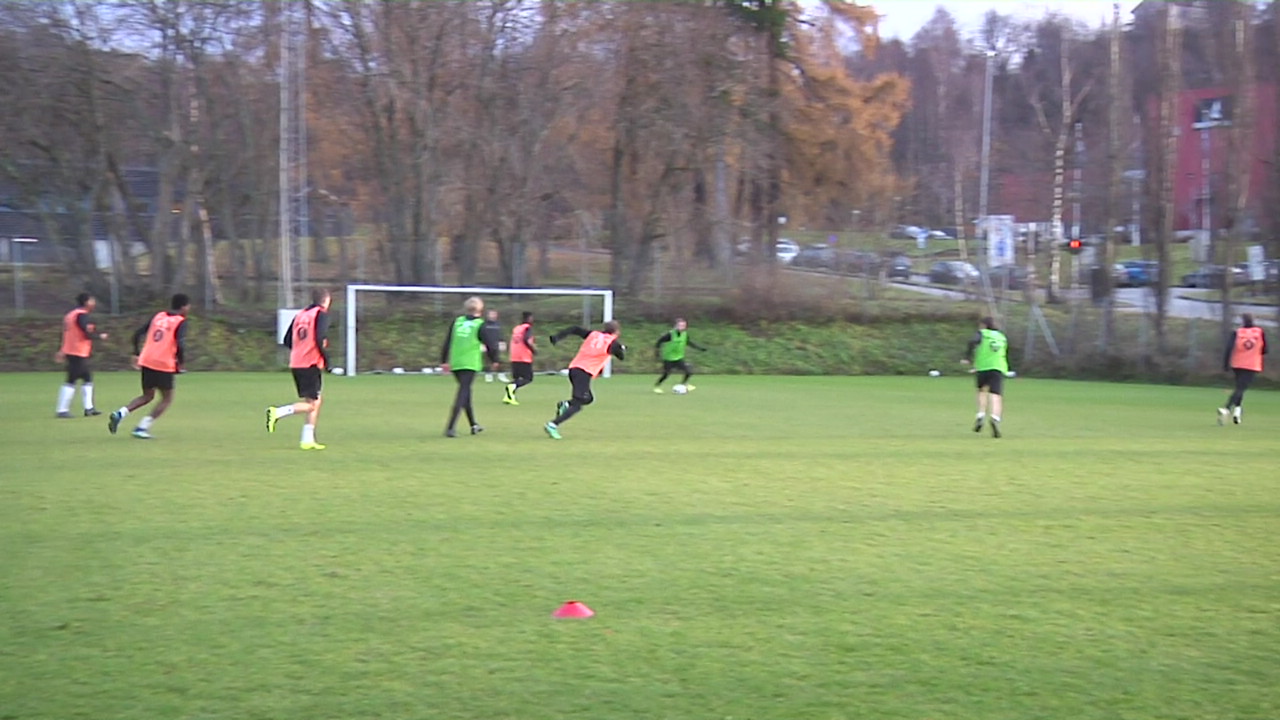 Se Matti avgjøre treningen